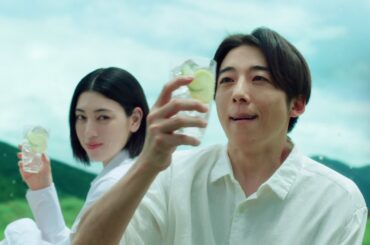 高橋一生＆三吉彩花が初共演！くるり「ばらの花」アレンジ楽曲を起用　『キリンビール  杜の香ジンソーダ』新CM「心の森」篇