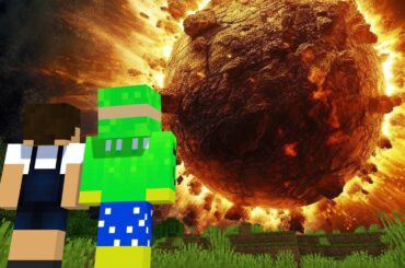 隕石落下までの10日間【マインクラフト】【ぷちひな×いんく×たま】