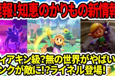 【新型switch2】速報！ゼルダの伝説知恵のかりもの新情報！ティアキン級？無の世界がやばい…リンクがラスボス！？ライネル登場！