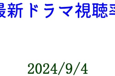 西園寺さん 第9話 6.2%！2024年9月4日付☆ドラマ視聴率速報！