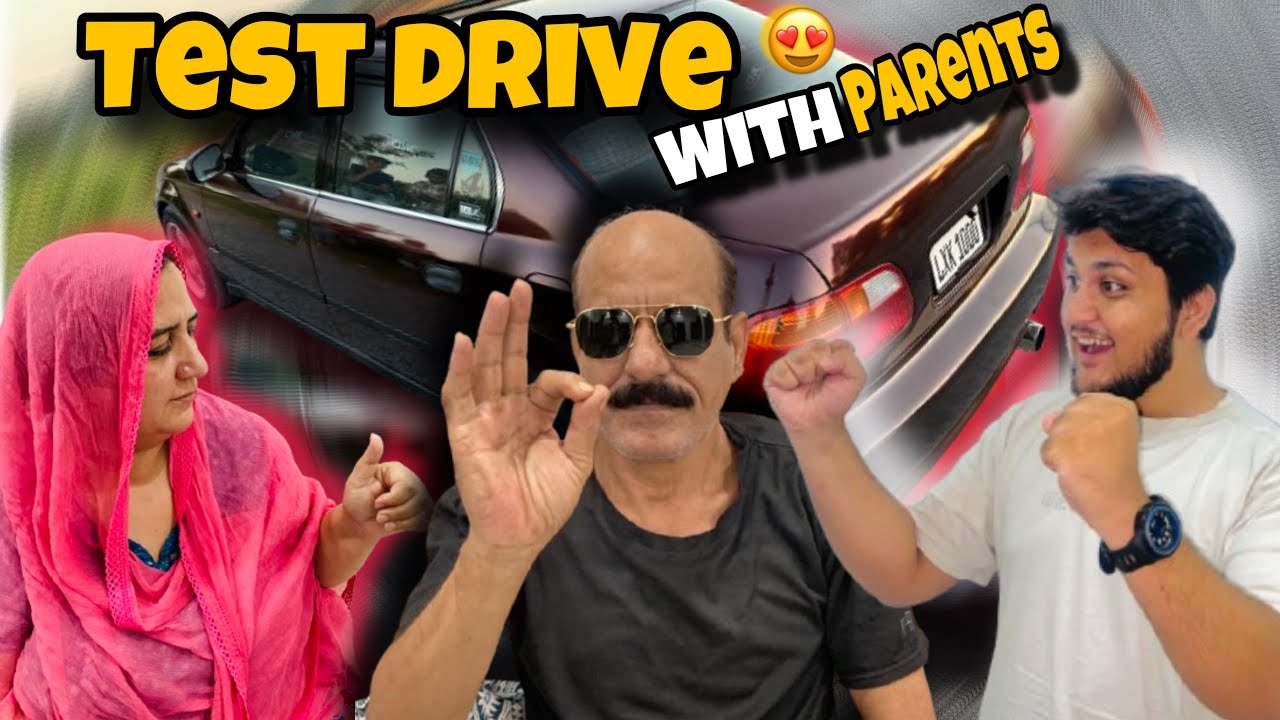 Papa ko gadi Pasand a gai 😋 Ami ki tareefay 🤩 Test drive passed ✅ Papa ko gadi Pasand a gai 😋 Ami ki tareefay 🤩 Test drive passed ✅