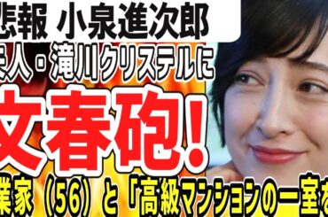 （ゆっくり）悲報　小泉進次郎　滝川クリステル、文春砲www