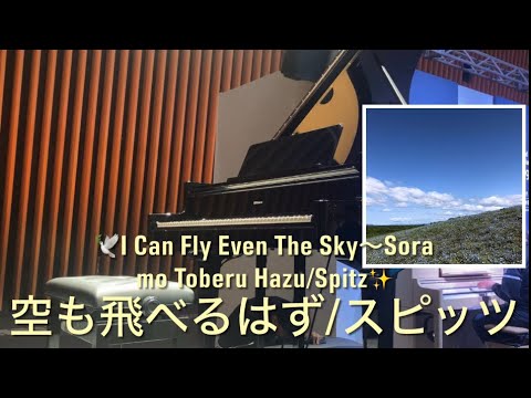 【StreetPiano】君と出会った奇跡が…空も飛べるはず(Short ver.) /スピッツSpitz 「白線流し」 #soramotoberuhazu #ラフォルジュルネ✨説明欄歌詞付き