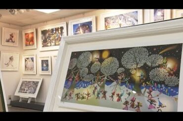 100歳になる今も精力的に制作を続けている影絵作家・藤城清治さんの版画展　テーマは「生きるよろこび」【岡山】