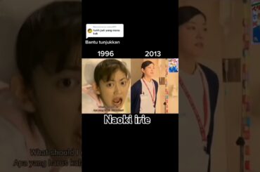 Takashi kashiwabarå & Aiko Satõ the itazura na kiss 1996 vs 2013 🤍😍