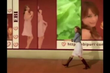 マクドナルド CM 蛯原友里 えびフィレオシリーズ「えびちゃんウォーキング」篇