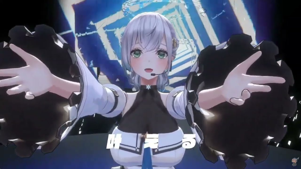 【 3D LIVE 】団長が歌う、シリウス ／ 藍井エイル【歌詞付き】【歌枠】【白銀ノエル】【Shirogane Noel】