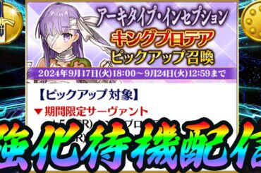 【FGO】祝！プロテアピックアップ！強化待機枠