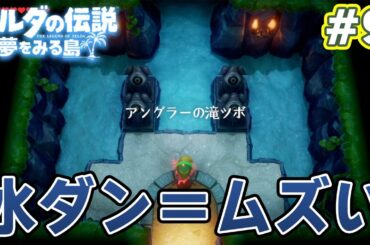 ゼルダの伝説の名作『夢をみる島』で初見完全クリアを目指してみる！#9【ぽんすけ】