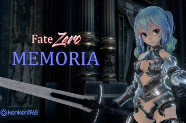 藍井エイル 『MEMORIA』（TVアニメ「Fate/Zero」エンディングテーマ）【MMD】初音ミク 4K
