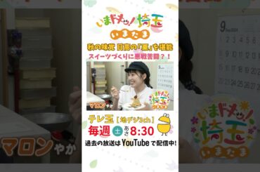 【予告】#栗 #モンブラン #栗スイーツ #マロン #秋の味覚 #日高市 #松井咲子 #カナイ #アンゴラ村長 #岡本寛志 #いまたま #埼玉県 #埼玉 #shorts