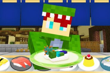 はいっどーぞ！なんでも回転寿司【マインクラフト】