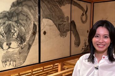 長沢芦雪「無量寺障壁画」meets本仮屋ユイカ