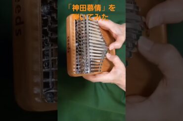 「神田慕情」を弾いてみた。#41キー#カリンバ演奏#kalimba#cover#アラカン#耳コピ#癒やしの音#轟悠サウンド#healingsound#宝塚OG#蔵人#Claude#湖月わたる#檀れい