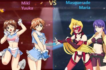 Wrestle Angels Survivor 1 優香,美姫 vs マスカレード,マリア 二先勝 Yuuka,Miki vs Masquerade,Maria 2wins out of 3games