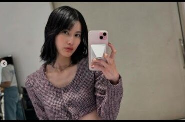 B1- 橋本愛“バキバキボディ”披露 ファン歓喜「腹筋!」「スタイル良すぎる」