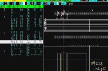 南野陽子「時にはいっしょに」BGM耳コピ　01 TOKI OP