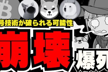 【💀ビットコイン終了】92%の確率で暗号が破られる？仮想通貨投資すべきか？／SEI＆SUIが大躍進！もはやクラッシュギャルズ並み／POPCATが急成長！ドージコイン柴犬は？