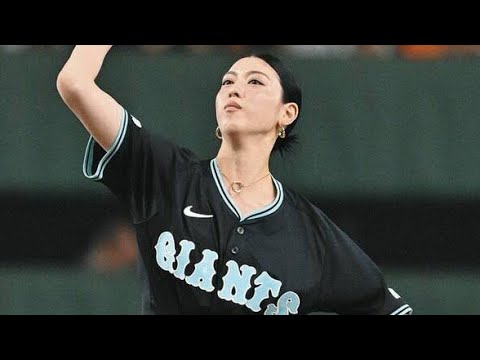 三吉彩花、ティファニー特別ユニで巨人ーDeNA戦始球式 「もう終わったんだっけという感覚」[Black cat