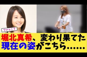 堀北真希、変わり果てた現在の姿がこちら【2chまとめ】【2chスレ】【5chスレ】