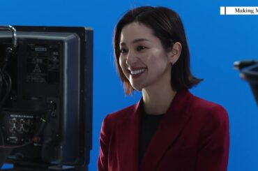 ⾼橋⼀⽣、中村アン、⾼橋⽂哉が共演「平⽇に、三冠を。Dirt Dream.TCK ジャパンダートクラシック篇」メイキング