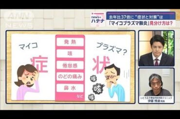 マイコプラズマ肺炎の見分け方 「3日目の咳がポイント」 医師が解説する症状と対策【スーパーJチャンネル】(2024年10月2日)