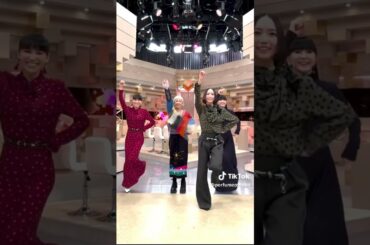 Perfume TikTokダンス動画～10年ぶりのコラボ、、カエラさんのお顔この指の間分くらいでした✌🏻りんご超え✌🏻 #prfm #チョコレイトディスコ