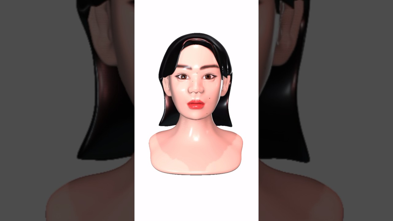 小松菜奈様作ってみたら難しすぎた🤔🫣🙄😎🤫 #作ってみた #art #小松菜奈