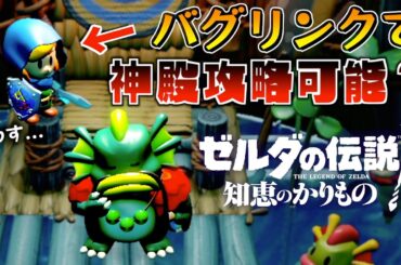 【検証】バグリンクで普通のダンジョン攻略は可能なのか？【ゼルダの伝説知恵のかりもの】【知恵のかりもの】