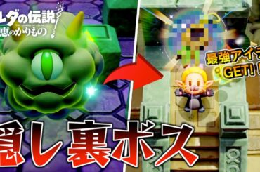 クリア後で隠し裏ボスを倒すと最強すぎる装備をGETしました。【ゼルダの伝説知恵のかりもの#】【知恵のかりもの】