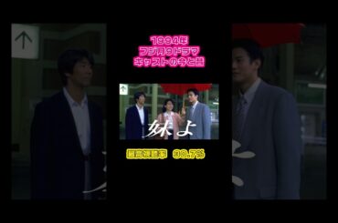 【1994年】『妹よ』キャストの今と昔【月9ドラマ】