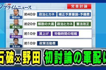 【初討論の内容を徹底分析】石破×野田 初討論の軍配は 2024/10/9放送＜前編＞