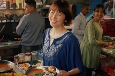 長澤まさみがインドの屋台で働く！？活気あふれる市場に驚く姿も　クボタ新TVCM『クボタが支える インド トラクタ 』篇