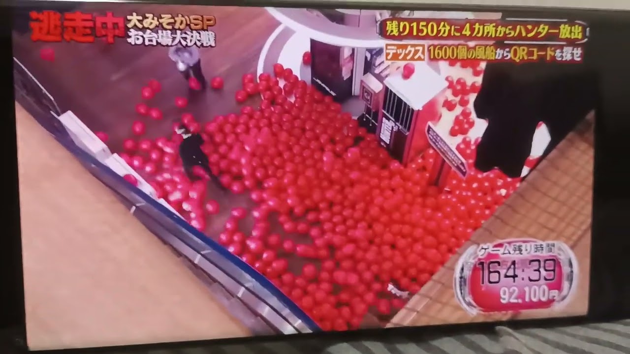 [逃走中］板野友美47OT確保