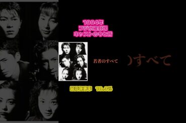 【1994年】『若者のすべて』キャストの今と昔【水曜劇場】