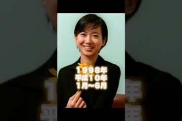#懐かしい #1998年 1〜6月 #あの頃 #平成10年 #和久井映見 #hide #浜崎あゆみ #アントニオ猪木 #timegoesby #slowdancech #shorts