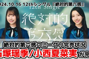 【日向坂46】石塚瑶季が初の全完売！小西夏菜実も完売！個別ミーグリ第10次受付完売表【絶対的第六感】
