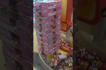 20段のポイフルタワーを崩壊させてみた#クレーンゲーム