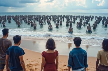 【映画紹介】小さな島の沖合での地震が原因で、突如として何千ものゾンビが海から現れ、誰もが襲われ始めます