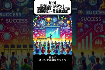 【PR】私らしさ120%！「満席講座」のつくりかた#加藤あい #同文館出版#PR https://amzn.to/4heFrf6