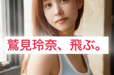 【ザ・ワールド！！で美女をスロー再生判定】鷲見玲奈アナの連続ジャンプ！スローにするしかない…