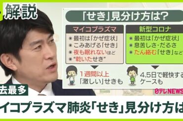 【マイコプラズマ肺炎・患者数「過去最多」】“みなしマイコ”も  検査キットが不足  20・30代でも増加  見分け方は？