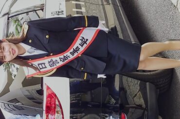 #マーシュ彩 さん 大森警察1日警察署長 in 大森鷲会館からパトロールへ 2024/10/10