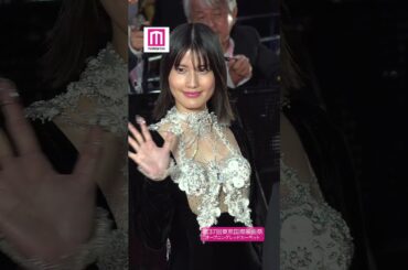 橋本愛、斬新デザインのSEXYドレス姿披露👗✨️【第37回東京国際映画祭】 #shorts