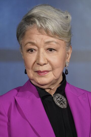 草笛光子さん(2023年5月撮影、時事)