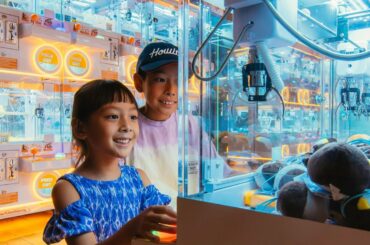 米国のミニロケ（無人のゲームコーナー）のイメージ。（C）GENDA