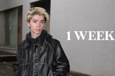1 week outfits/ What I wear in Autumn/Winter メンズモデルのリアルな私服◼️