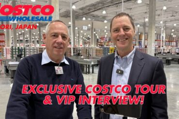 Inside Costco Japan: Exclusive Tour with Country Manager Ken Theriault / 開業前コストコ小郡をコストコ日本支社長が特別ツアー