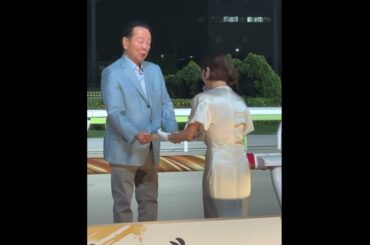 中村アン さん 第70回東京ダービー表彰式