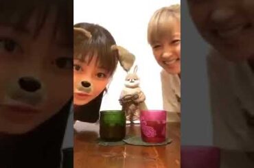 Dream Ami、鷲尾伶菜 インスタライブ 2018/3/23